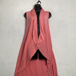 Lafayette 148 New York Draped Cardigan Size Small Quiet Luxury Preppy